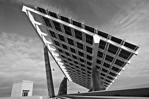 Harvesting Solar Energy by Huge Photovoltaic Panel